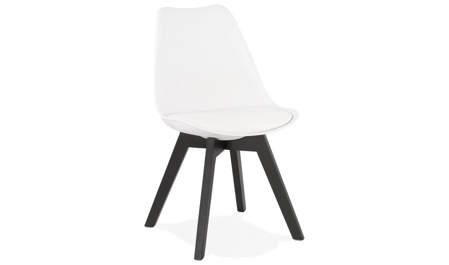 CH02790WHBL 5420072072166 Chaise design TAPAS blanche CH02790WHBL 5420072072166 Chaise design TAPAS blanche
