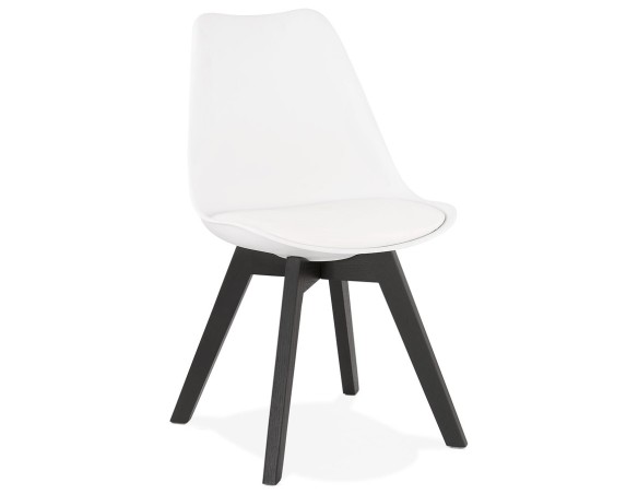 CH02790WHBL 5420072072166 Chaise design TAPAS blanche