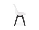 Chaise design TAPAS blanche