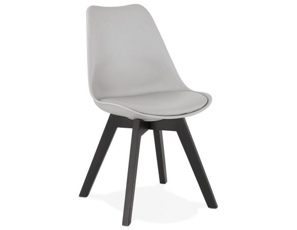 CH02800GRBL 5420072072180 Chaise design TAPAS grise