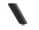 Chaise moderne HIPHOP en tissu et bois noir