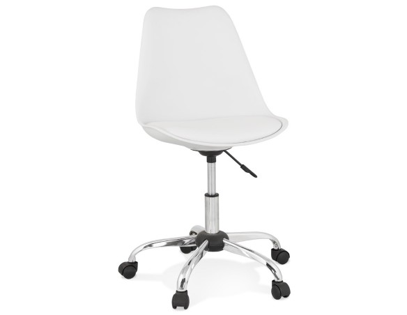 OC00540WHCH 5404028302408 Chaise de bureau MONKY blanche design