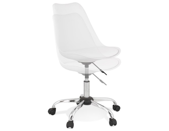 Chaise de bureau MONKY blanche design