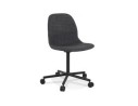 OC00820DGBL 5404028341896 Chaise de bureau POLARIS gris foncé sur roulettes