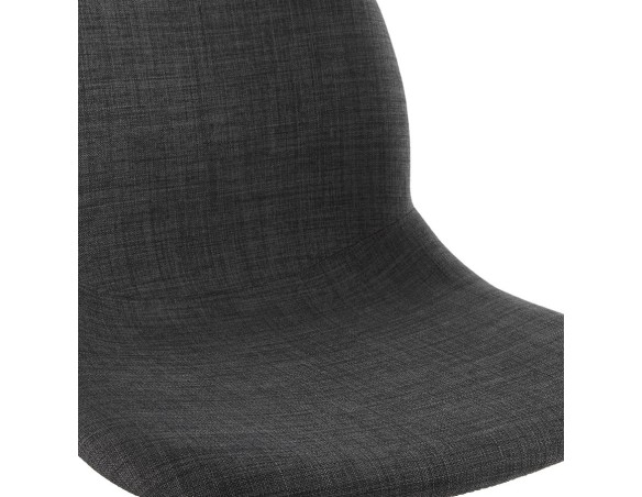 Chaise de bureau POLARIS gris foncé sur roulettes