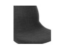 Chaise de bureau POLARIS gris foncé sur roulettes