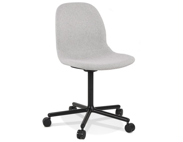 OC00830LGBL 5404028341919 Chaise de bureau POLARIS gris clair sur roulettes