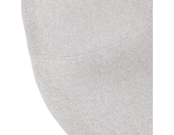 Chaise de bureau POLARIS gris clair sur roulettes