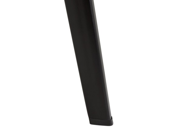 Chaise avec accoudoirs ARMADA en velours noir