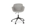 Chaise de bureau CENTURION en tissu gris sur roulettes