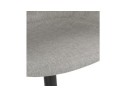 Chaise de bureau CENTURION en tissu gris sur roulettes