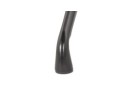 Chaise design avec accoudoirs GRAPIN en velours noir
