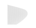 Chaise design de bureau EVORA blanche sur roulettes