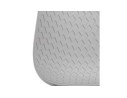 Chaise design de bureau EVORA grise sur roulettes