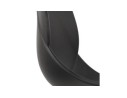 Chaise de bureau NADIA noire sur roulettes