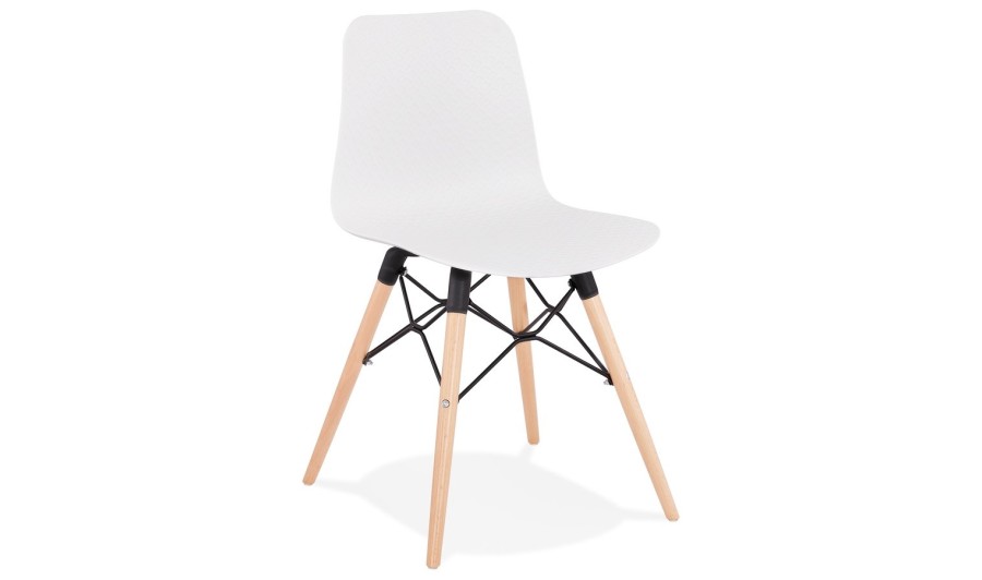 CH02110WH 5420072059334 Chaise scandinave TONIC blanche design CH02110WH 5420072059334 Chaise scandinave TONIC blanche design