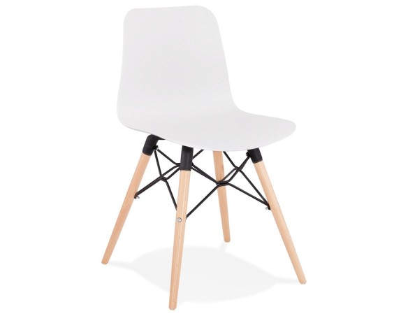 CH02110WH 5420072059334 Chaise scandinave TONIC blanche design
