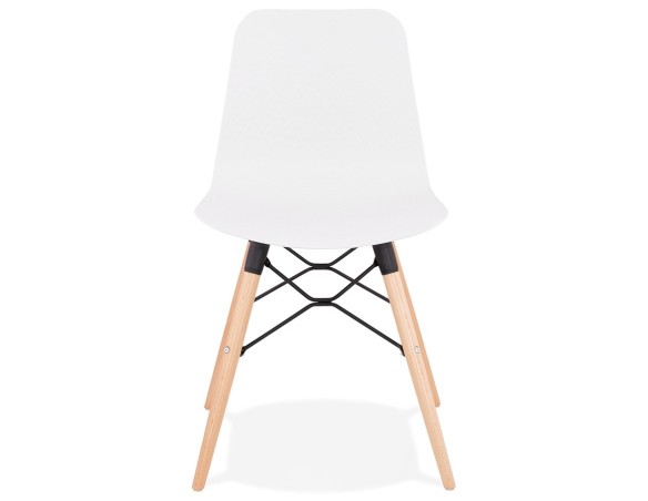 Chaise scandinave TONIC blanche design