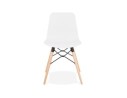 Chaise scandinave TONIC blanche design
