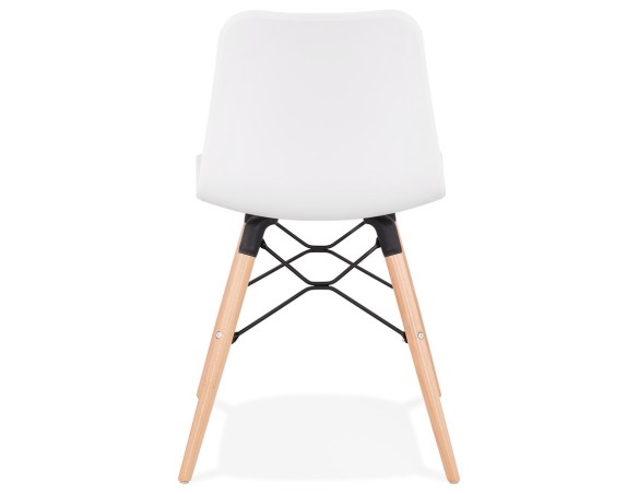 Chaise scandinave TONIC blanche design