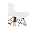 Chaise scandinave TONIC blanche design