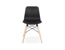 Chaise scandinave TONIC noire design