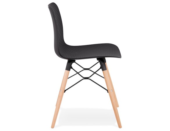 Chaise scandinave TONIC noire design