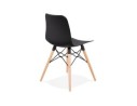 Chaise scandinave TONIC noire design