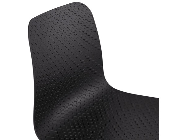 Chaise scandinave TONIC noire design