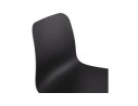 Chaise scandinave TONIC noire design