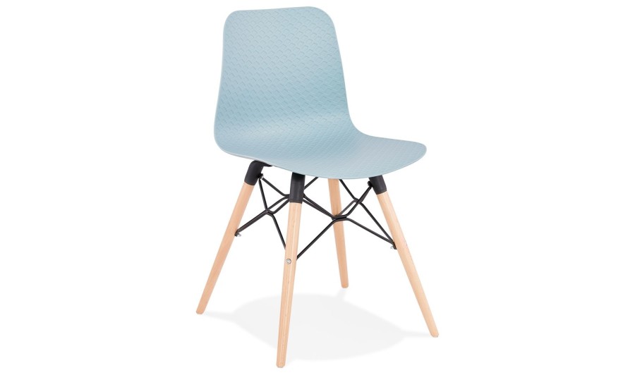 CH02140BU 5420072059396 Chaise scandinave TONIC bleue design