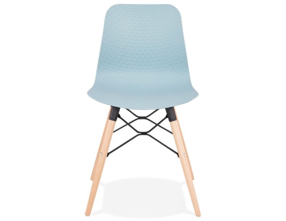 Chaise scandinave TONIC bleue design