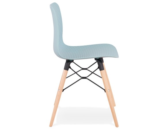 Chaise scandinave TONIC bleue design