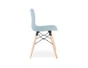 Chaise scandinave TONIC bleue design