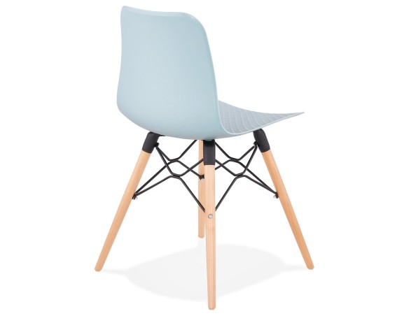 Chaise scandinave TONIC bleue design