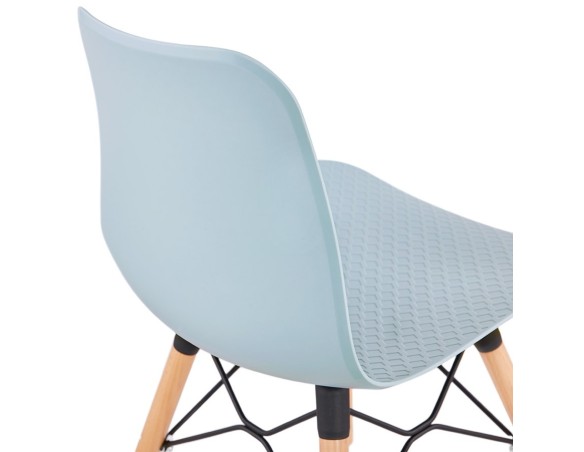 Chaise scandinave TONIC bleue design