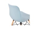 Chaise scandinave TONIC bleue design