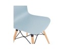 Chaise scandinave TONIC bleue design
