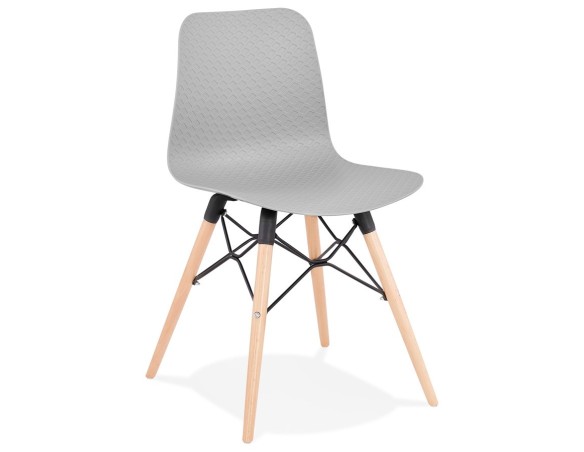 CH02150GR 5420072059419 Chaise scandinave TONIC grise design