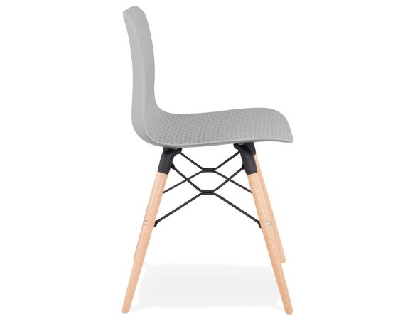 Chaise scandinave TONIC grise design