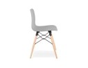 Chaise scandinave TONIC grise design