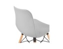 Chaise scandinave TONIC grise design