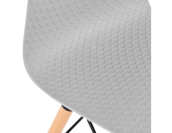 Chaise scandinave TONIC grise design