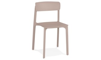 CH05420BE 5404028353035 Chaise intérieur / extérieur TROPICAL en matière plastique beige