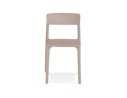 Chaise intérieur / extérieur TROPICAL en matière plastique beige