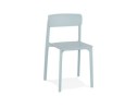 CH03460BU 5420072090924 Chaise intérieur / extérieur empilable TROPICAL en matière plastique bleu pastel