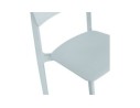 Chaise intérieur / extérieur empilable TROPICAL en matière plastique bleu pastel