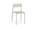 CH03470LE 5420072090948 Chaise intérieur / extérieur empilable TROPICAL en matière plastique vert pastel