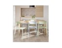 Chaise intérieur / extérieur empilable TROPICAL en matière plastique vert pastel