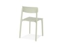 Chaise intérieur / extérieur empilable TROPICAL en matière plastique vert pastel